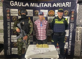Gaula Militar captura a sujeto que entregaba panfletos de las Farc en el Ariari
