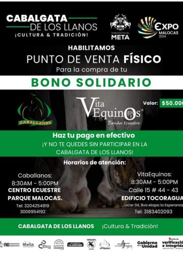¡Desafío Aceptado para la Gran Cabalgata de Expomalocas! – Unámonos Este Jueves 27 de Junio